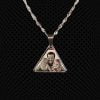 Pendentif-Triangle en acier