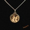 Pendentif-Plaque-Or-Rond