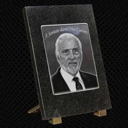 Plaque à graver pour funéraire