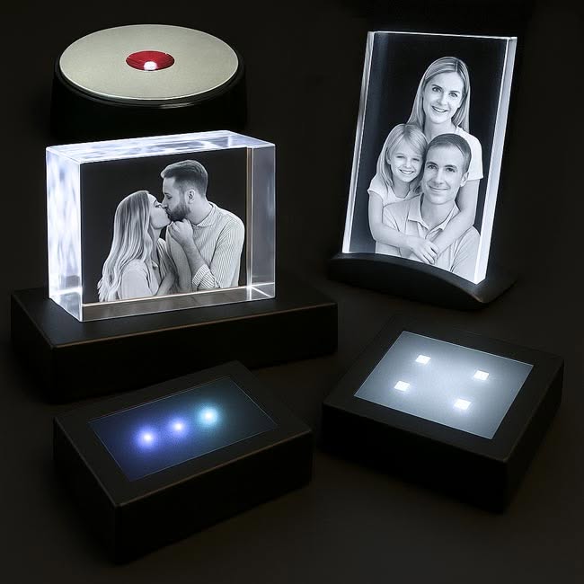 Socle lumineux