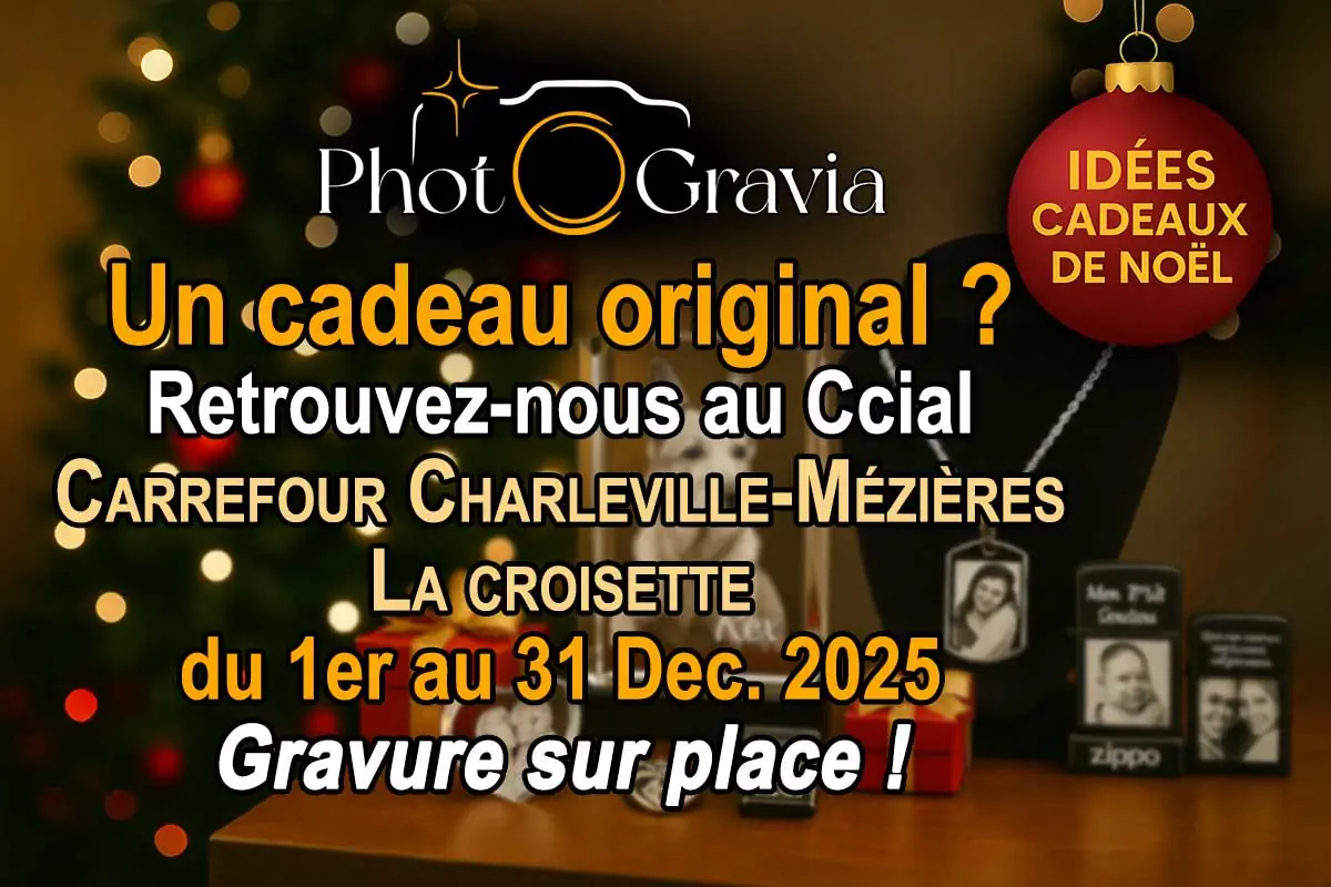 PhotoGravia au Village de Noël – Carrefour Charleville-Mézières La Croisette