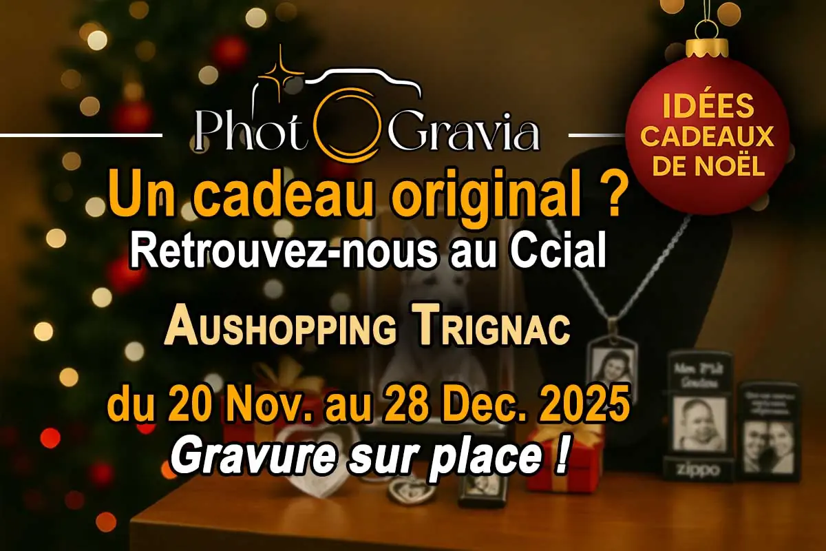 PhotoGravia au Village de Noël – Auchan Trignac (Saint-Nazaire)